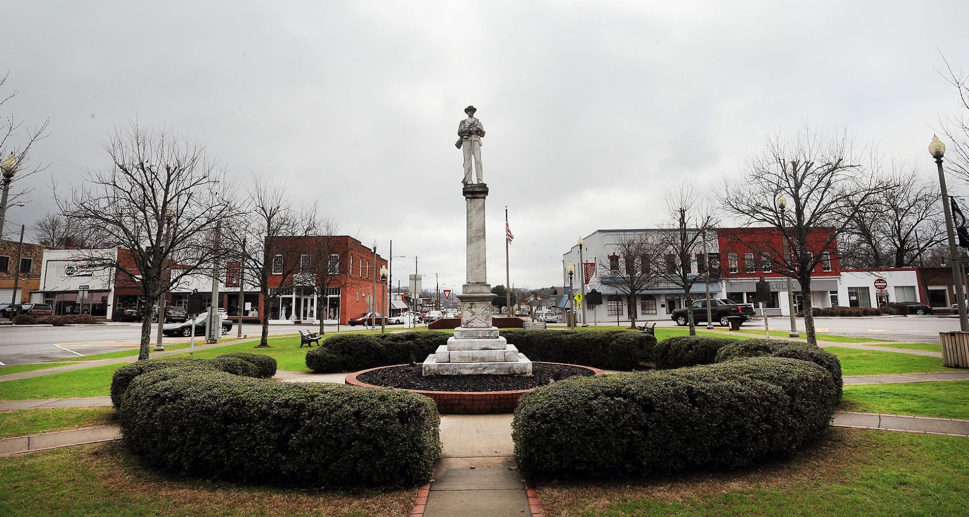 Confederate monument